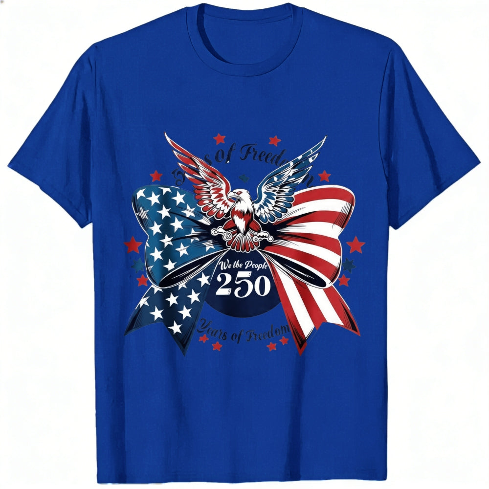 Patriotic American Flag Design Classic T-Shirt USA 250 Years Celebration