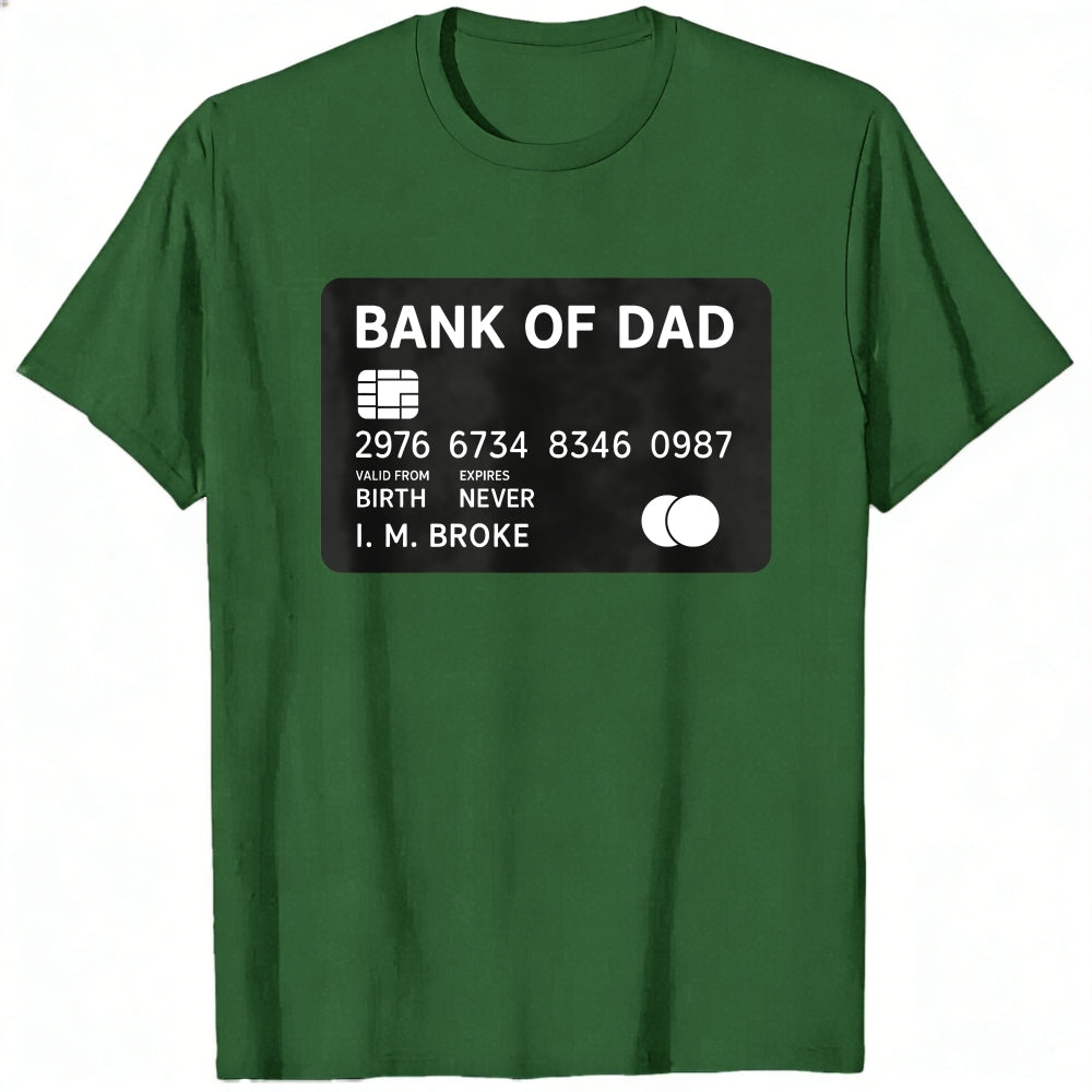 Funny Dad Credit Card Design Classic T-Shirt