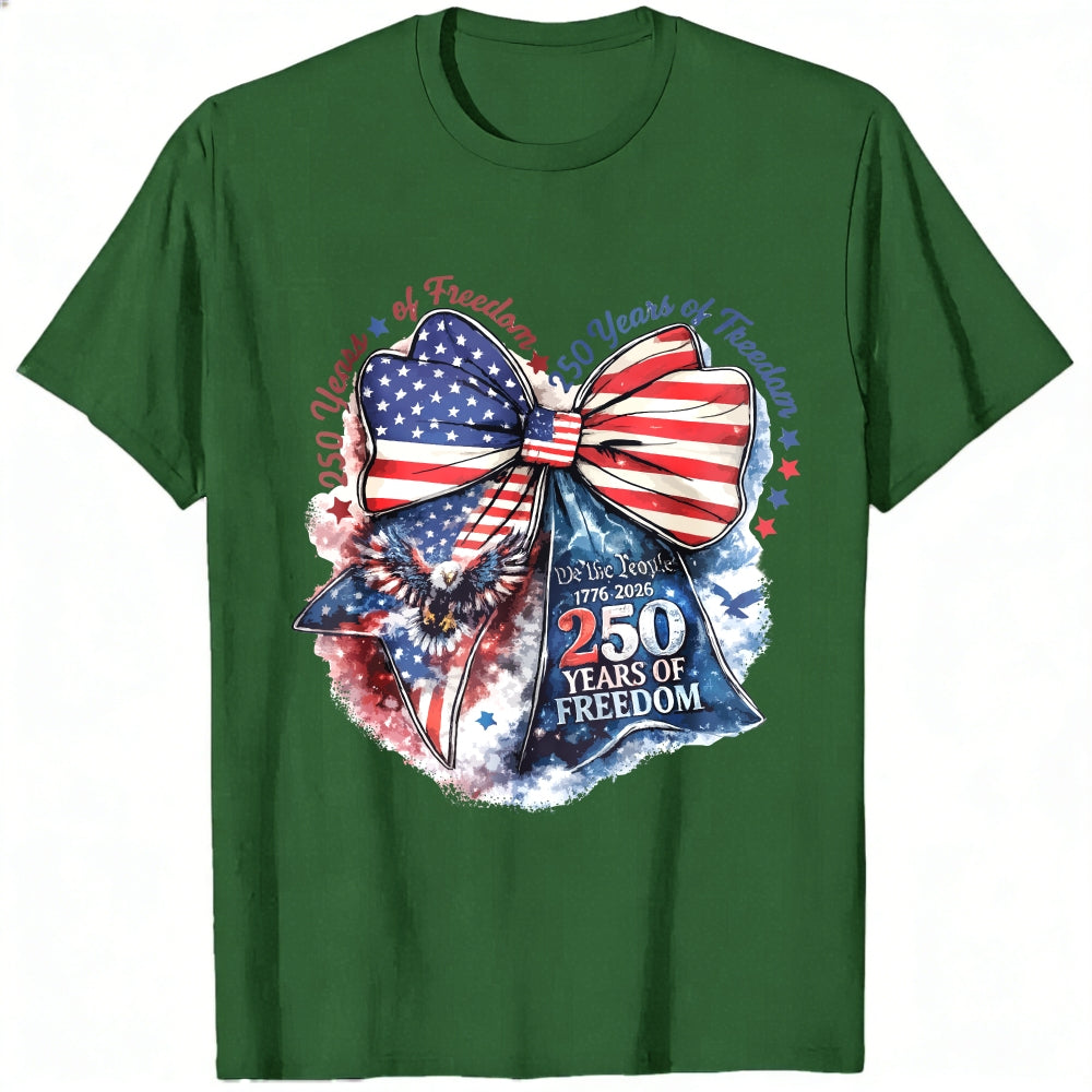 Patriotic American Flag Eagle Design Classic T-Shirt 250 Years United Since 1776