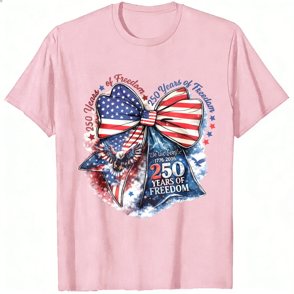 Patriotic American Flag Eagle Design Classic T-Shirt 250 Years United Since 1776
