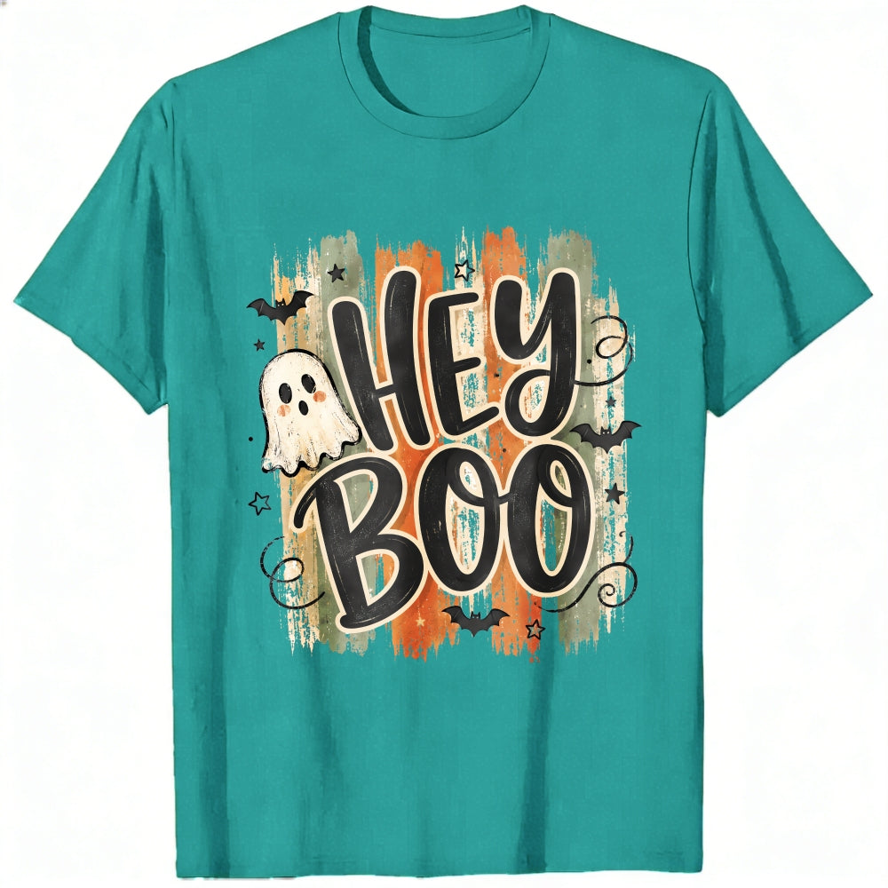 Halloween Funny Hey Boo Ghost Classic T-Shirt