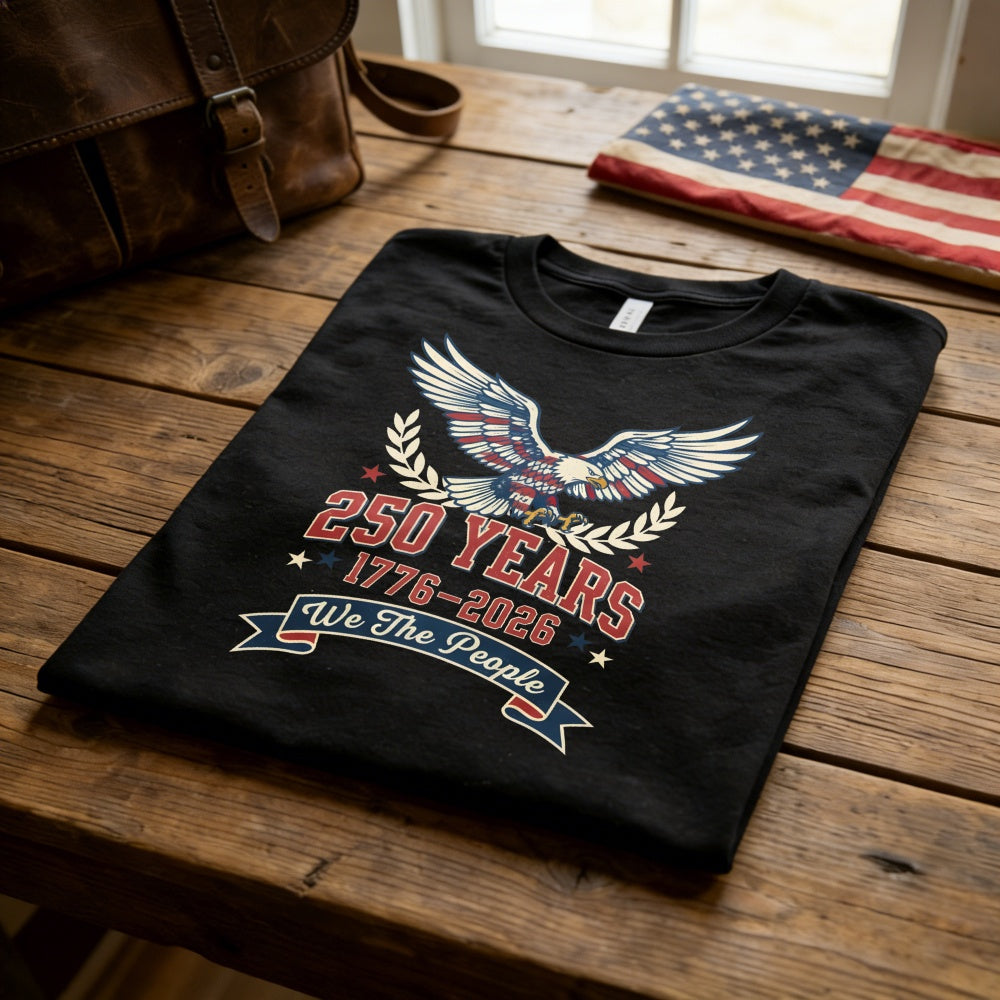 Patriotic Eagle Design Classic T-Shirt 250 Years 1776 2026 We The People