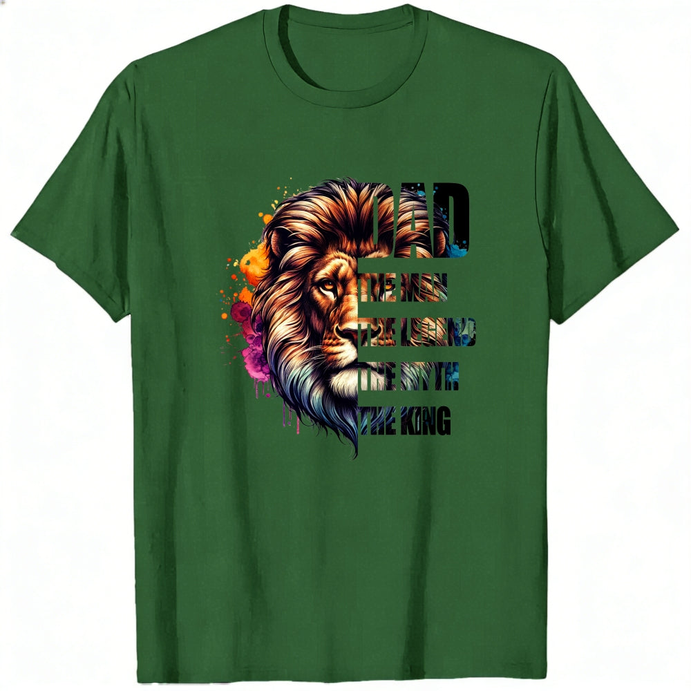 Lion Dad The Man The Legend The Myth The King Classic T-Shirt