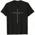 Black Minimalist Design Classic T-Shirt Motherhood Kingdom Work Proverbs 14 1