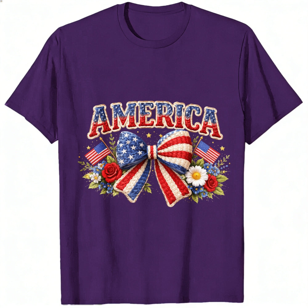 Patriotic American Flag 250 Years Of Freedom 1776 2026 Classic T-Shirt