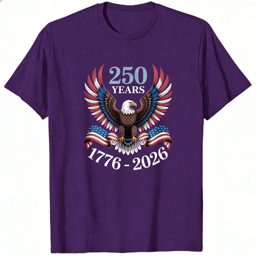 American Eagle Patriotic Design Classic T-Shirt 250 Years 1776 2026