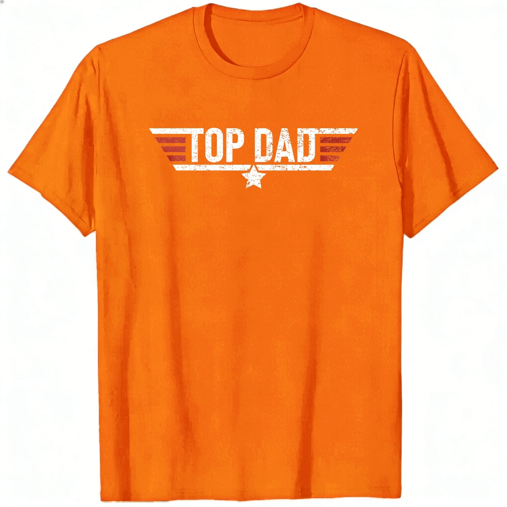 Retro Style Classic T-Shirt Top Dad Wing Design