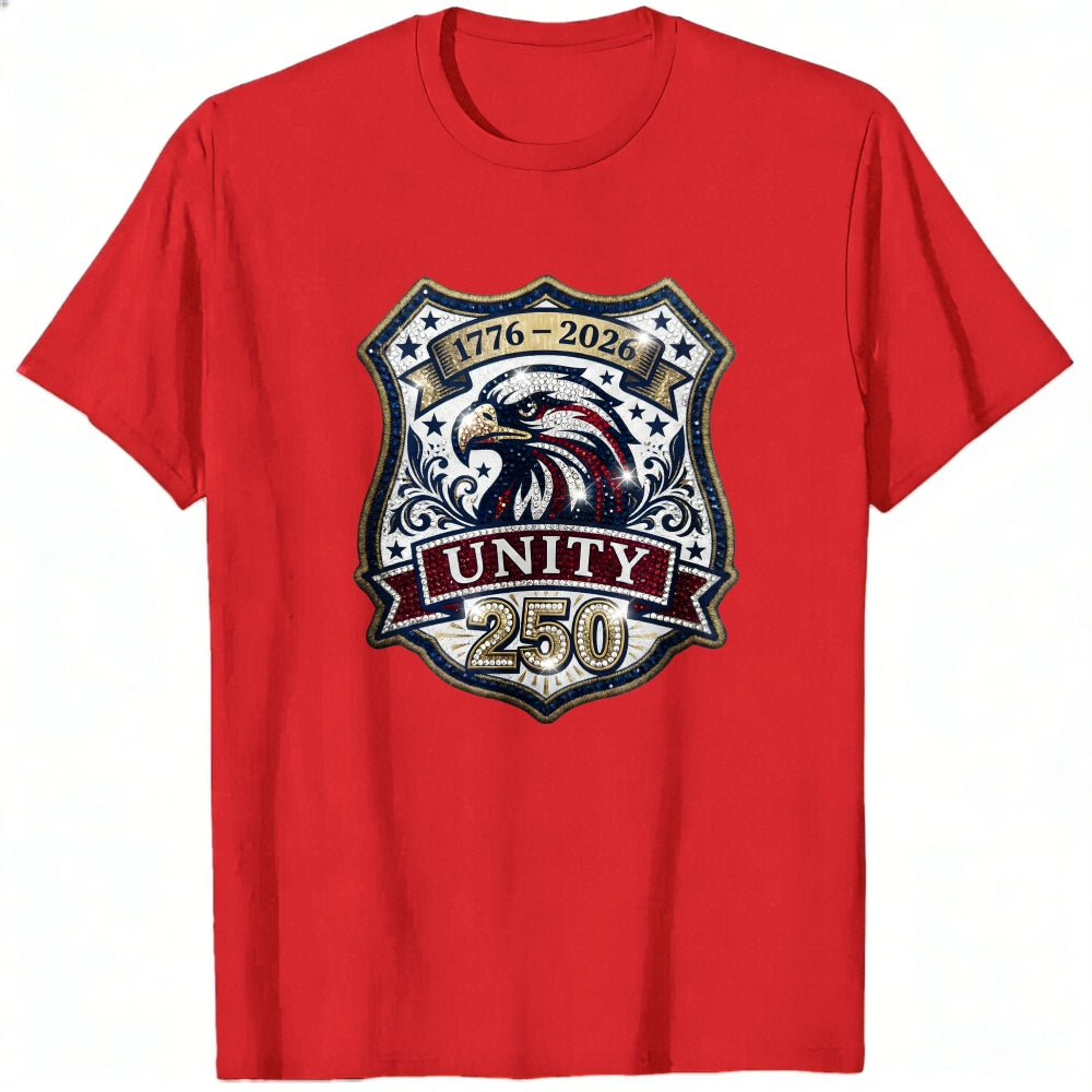 Patriotic Eagle Shield Design Classic T-Shirt Unity 250 Anniversary 1776 2026