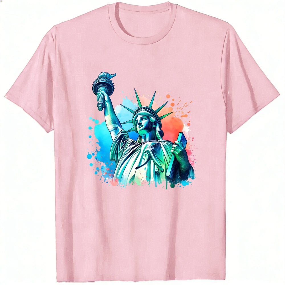 Artistic Statue Of Liberty Design Classic T-Shirt