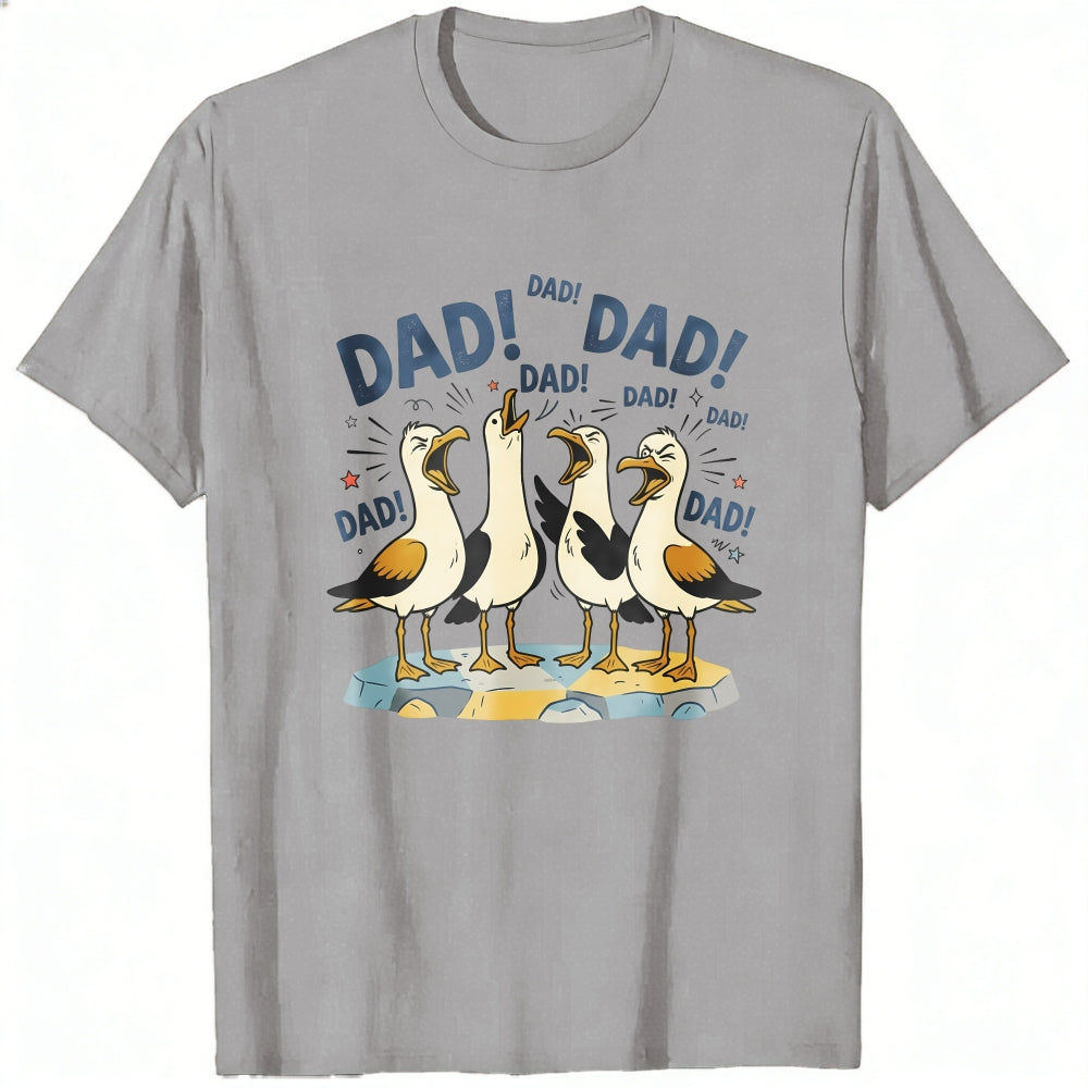 Cartoon Ducks Dad Classic T-Shirt
