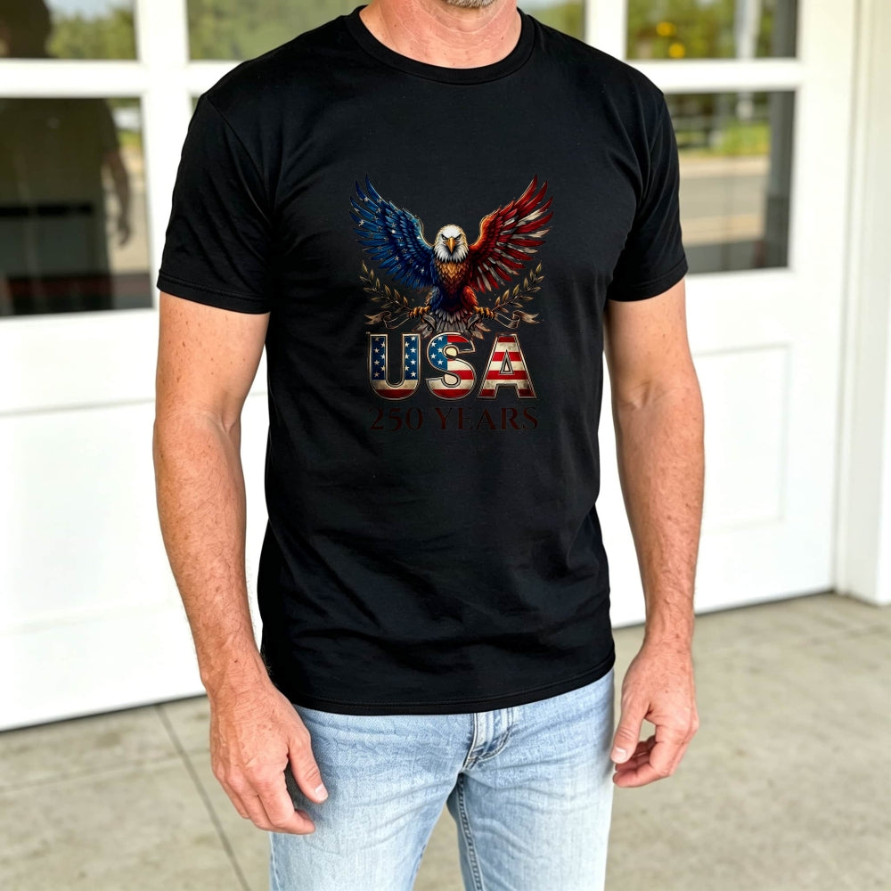 Patriotic Eagle Design Classic T-Shirt Usa 250 Years