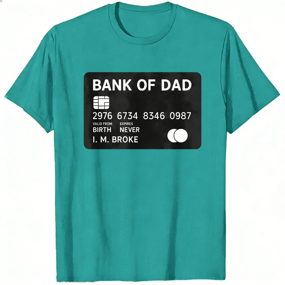 Funny Dad Credit Card Design Classic T-Shirt