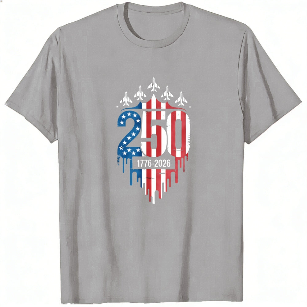 Patriotic American Flag 250th Anniversary Classic T-Shirt