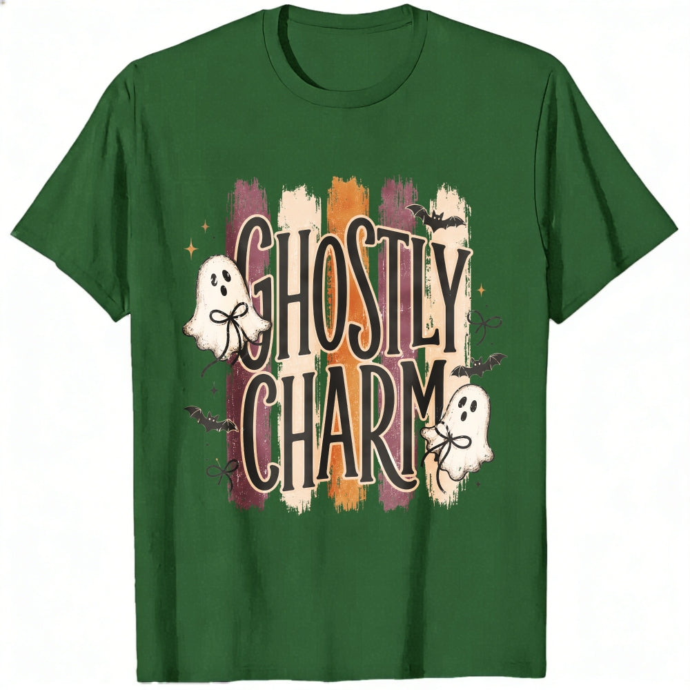 Halloween Ghostly Charm Classic T-Shirt