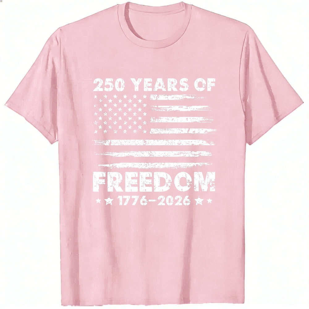 American Flag Design Classic T-Shirt 250 Years Of Freedom 1776 2026