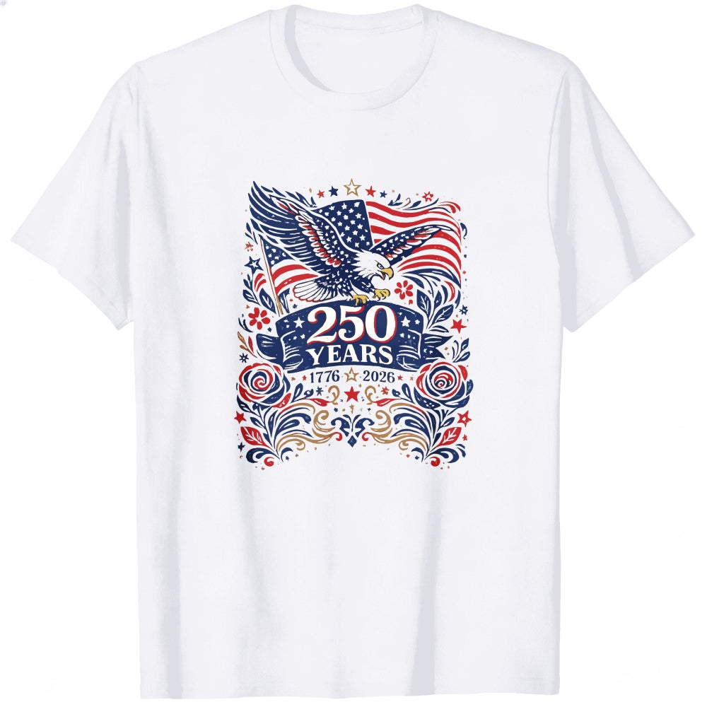 Patriotic American Eagle Design Classic T-Shirt 250 Years 1776 To 2026 Celebration