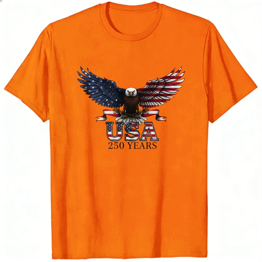 Patriotic Eagle Usa Flag Classic T-Shirt