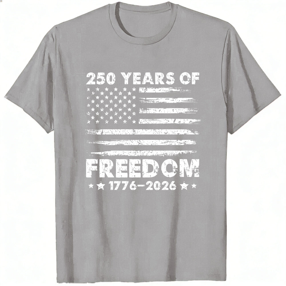 American Flag Design Classic T-Shirt 250 Years Of Freedom 1776 2026