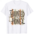 Halloween Haunted Honey Ghost Bat Classic T-Shirt