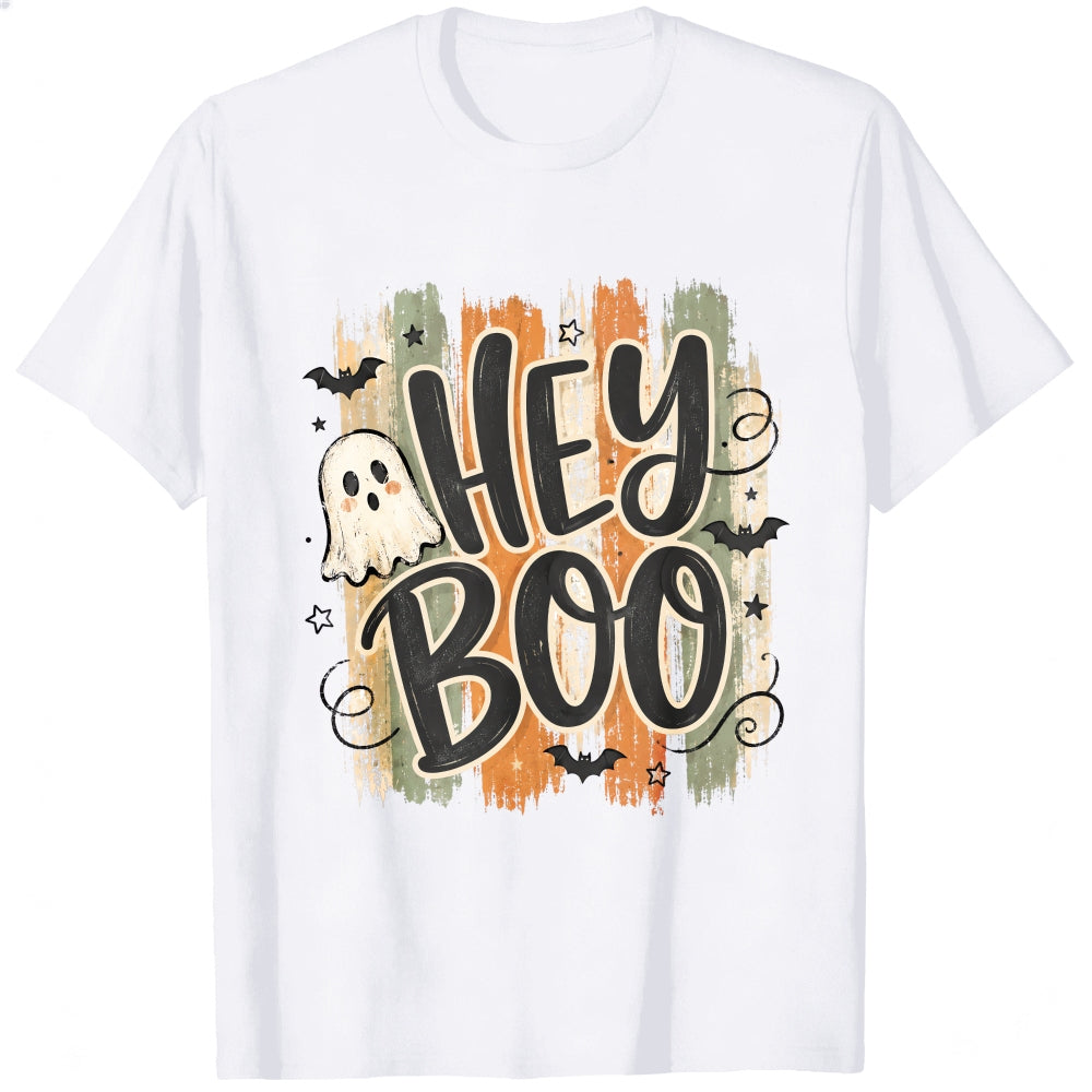 Halloween Funny Hey Boo Ghost Classic T-Shirt