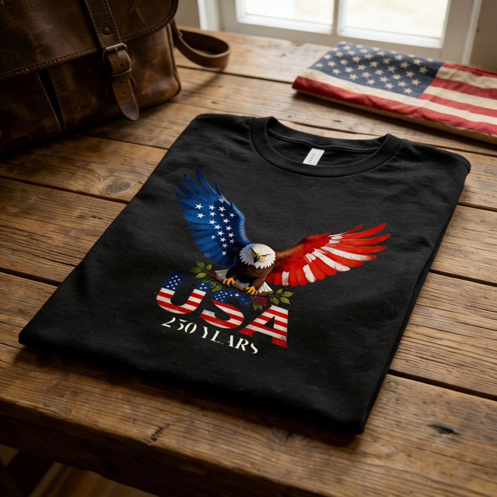 Patriotic Eagle Usa 250 Years Classic T-Shirt