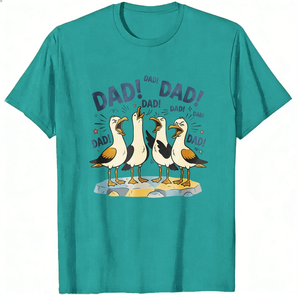 Cartoon Ducks Dad Classic T-Shirt