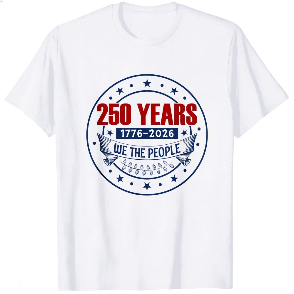 Patriotic American Independence Day 250 Years Classic T-Shirt