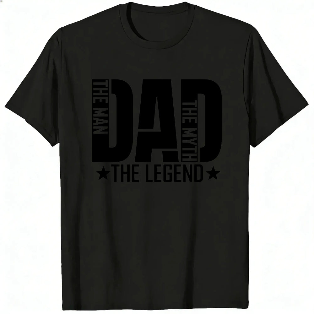 Casual Style Classic T-Shirt Dad The Man The Myth The Legend