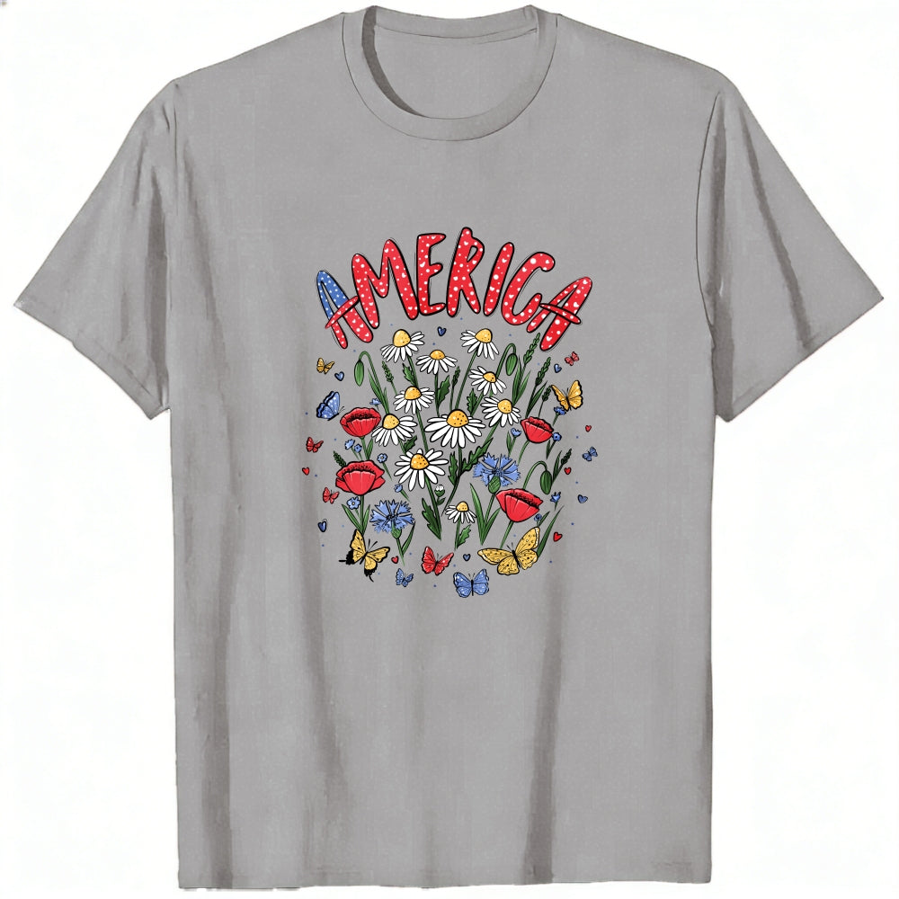 Floral Americana Classic T-Shirt
