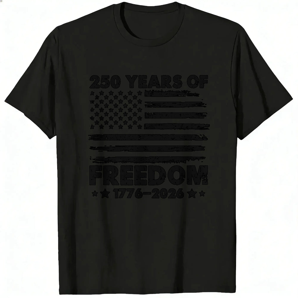 American Flag Design Classic T-Shirt 250 Years Of Freedom 1776 2026