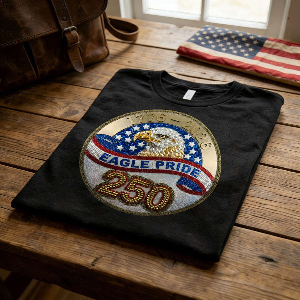 Patriotic Eagle Pride 250th Anniversary Classic T-Shirt