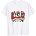 Patriotic American Flag Design Classic T-Shirt Usa 250 Years Of Freedom
