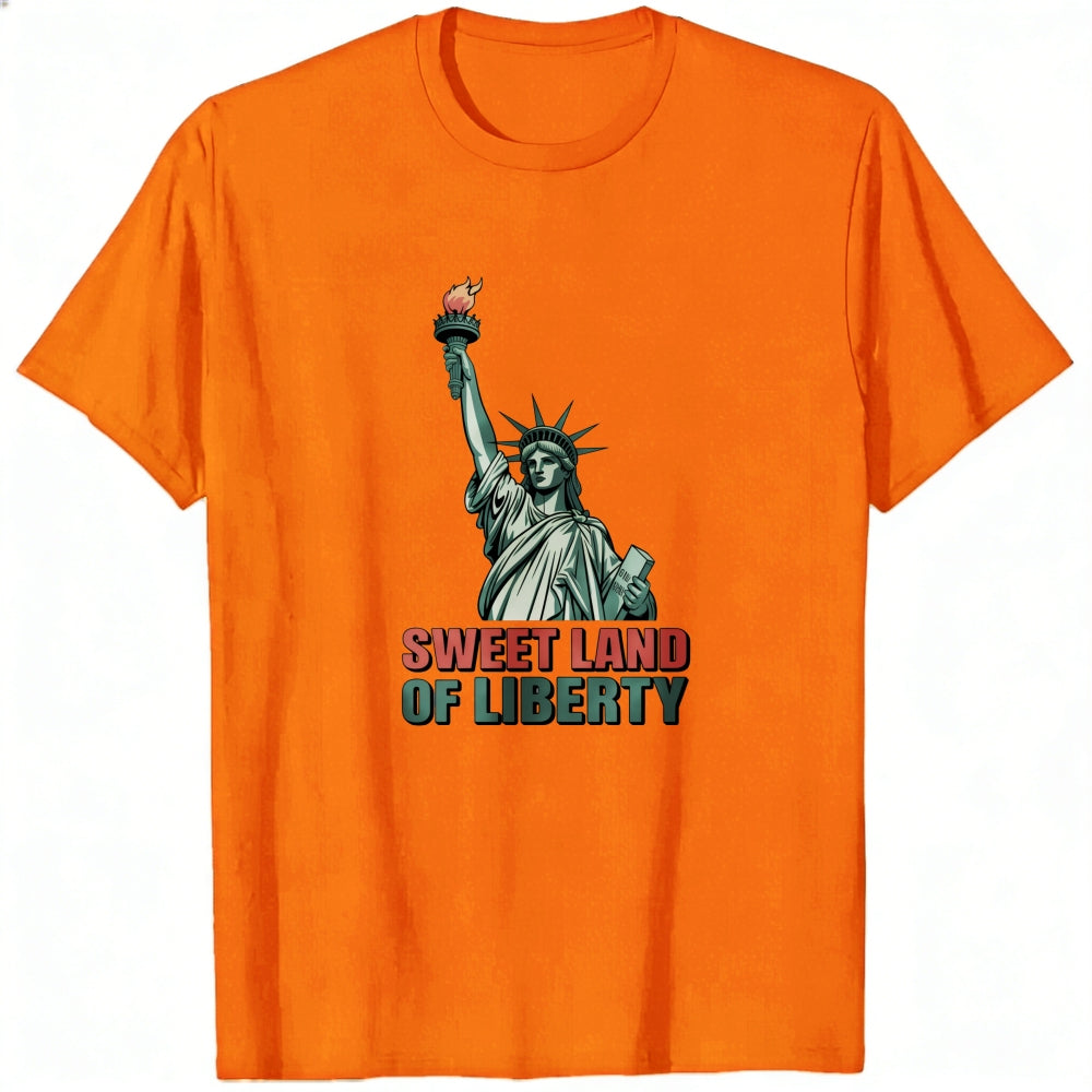American Iconic Design Classic T-Shirt Sweet Land Of Liberty