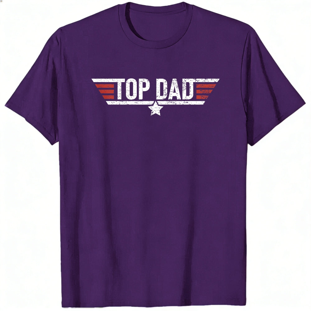 Retro Style Classic T-Shirt Top Dad Wing Design