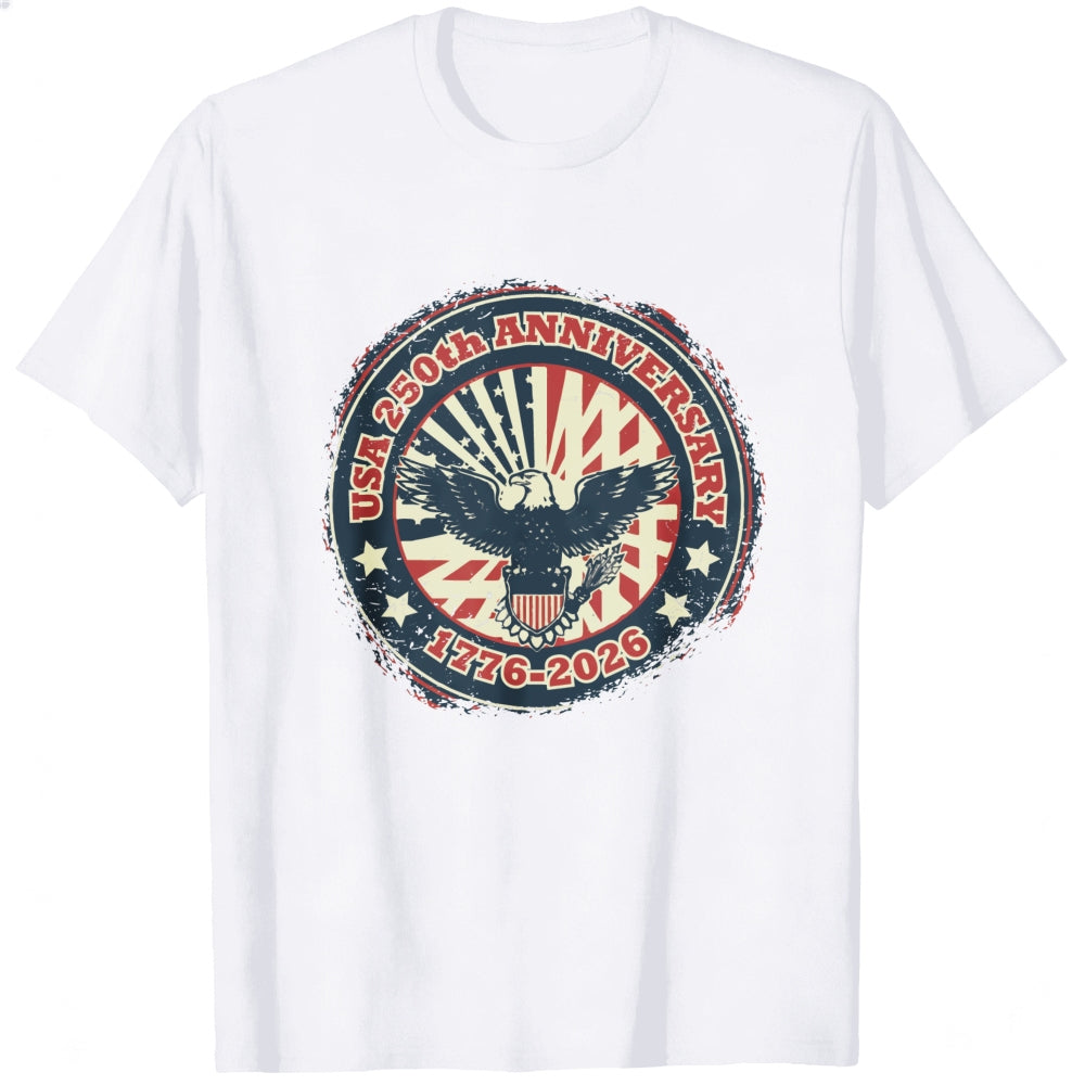 American Eagle Patriotic Design Classic T-Shirt 250th Anniversary 1776 2026
