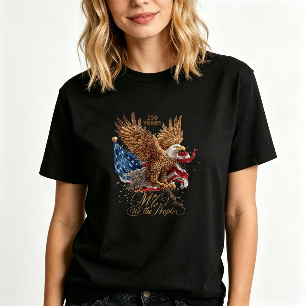 Patriotic Eagle American Flag Classic T-Shirt We The People 250 Years