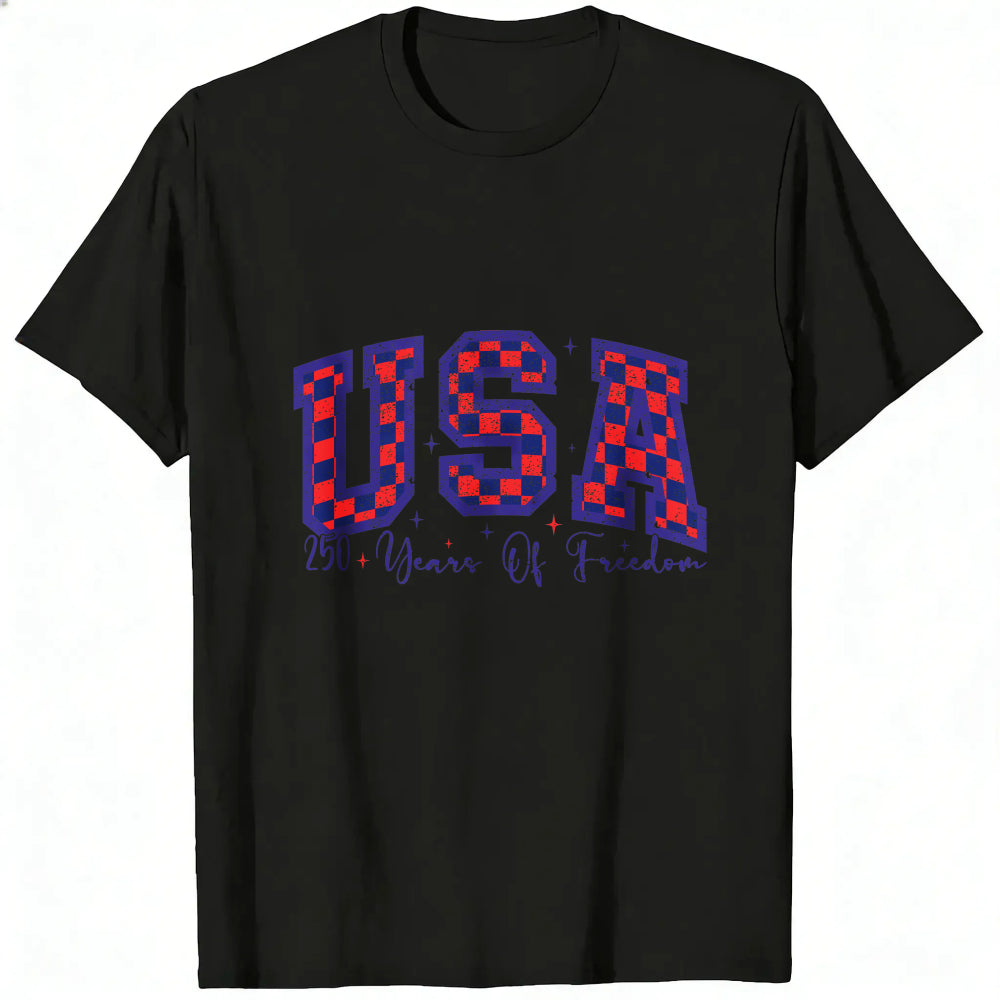 Patriotic Usa 250 Years Of Freedom Classic T-Shirt
