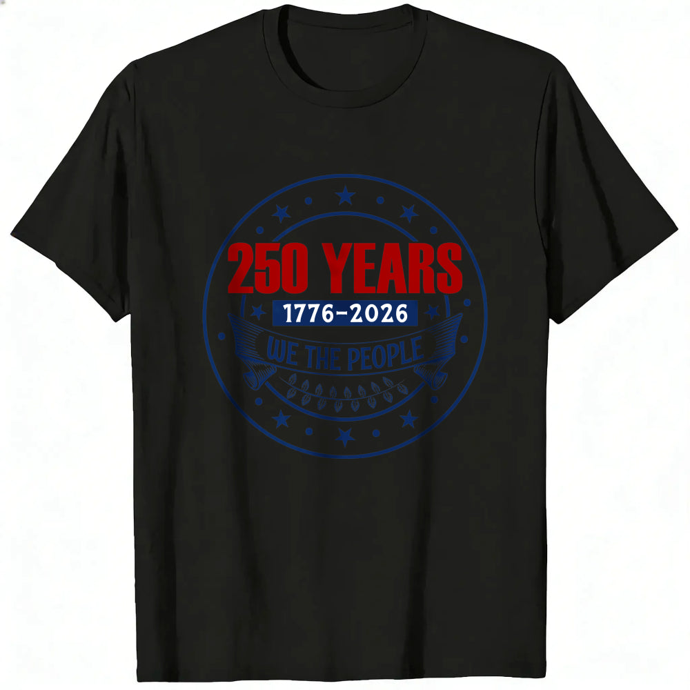 Patriotic American Independence Day 250 Years Classic T-Shirt