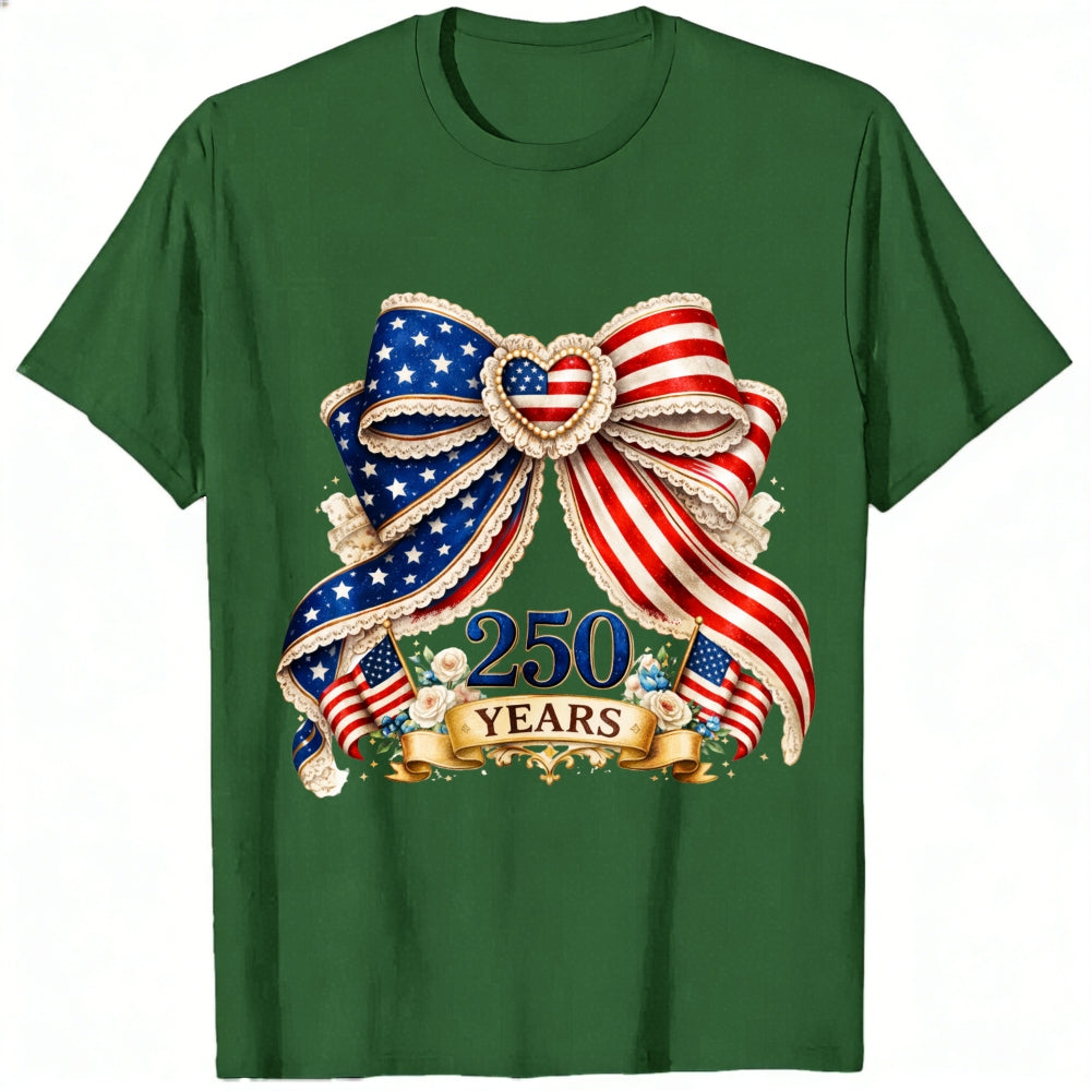 Patriotic American Flag Design Classic T-Shirt United States Of America 250 Years Of Freedom 2026