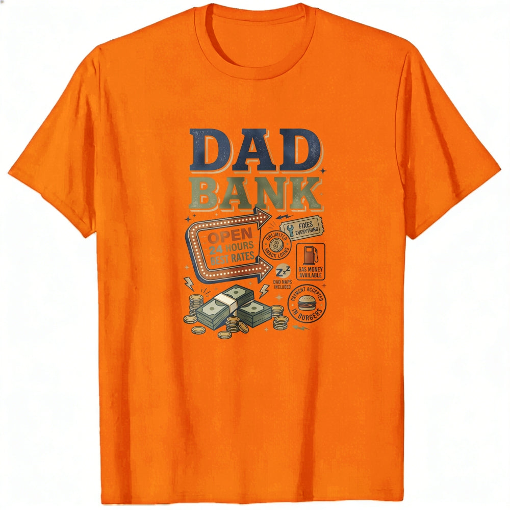 Dad Bank Money Theme Classic T-Shirt