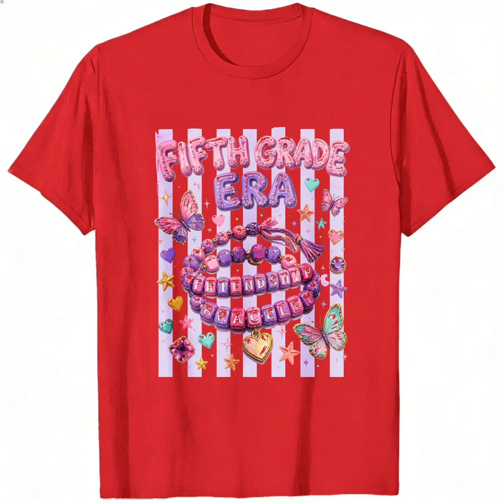 Cute Aesthetic Classic T-Shirt Fifth Grade Era Friendship Bracelet Butterflies