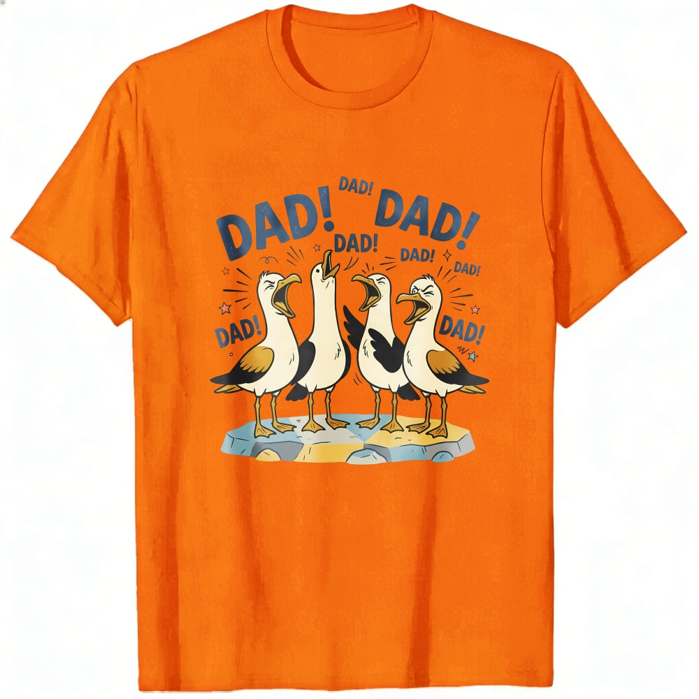 Cartoon Ducks Dad Classic T-Shirt