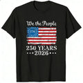 American Flag Patriotic Design Classic T-Shirt We The People 1776 250 Years 2026