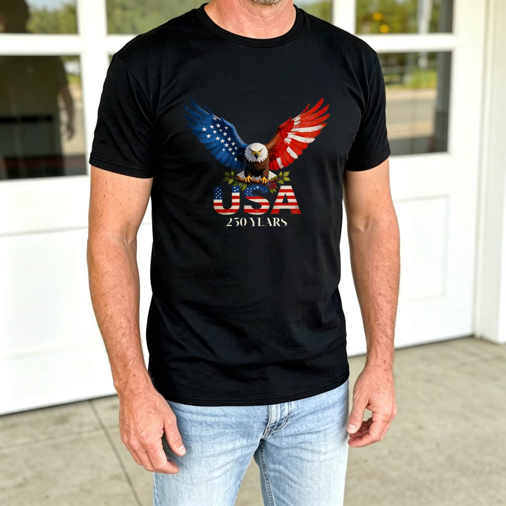 Patriotic Eagle Usa 250 Years Classic T-Shirt