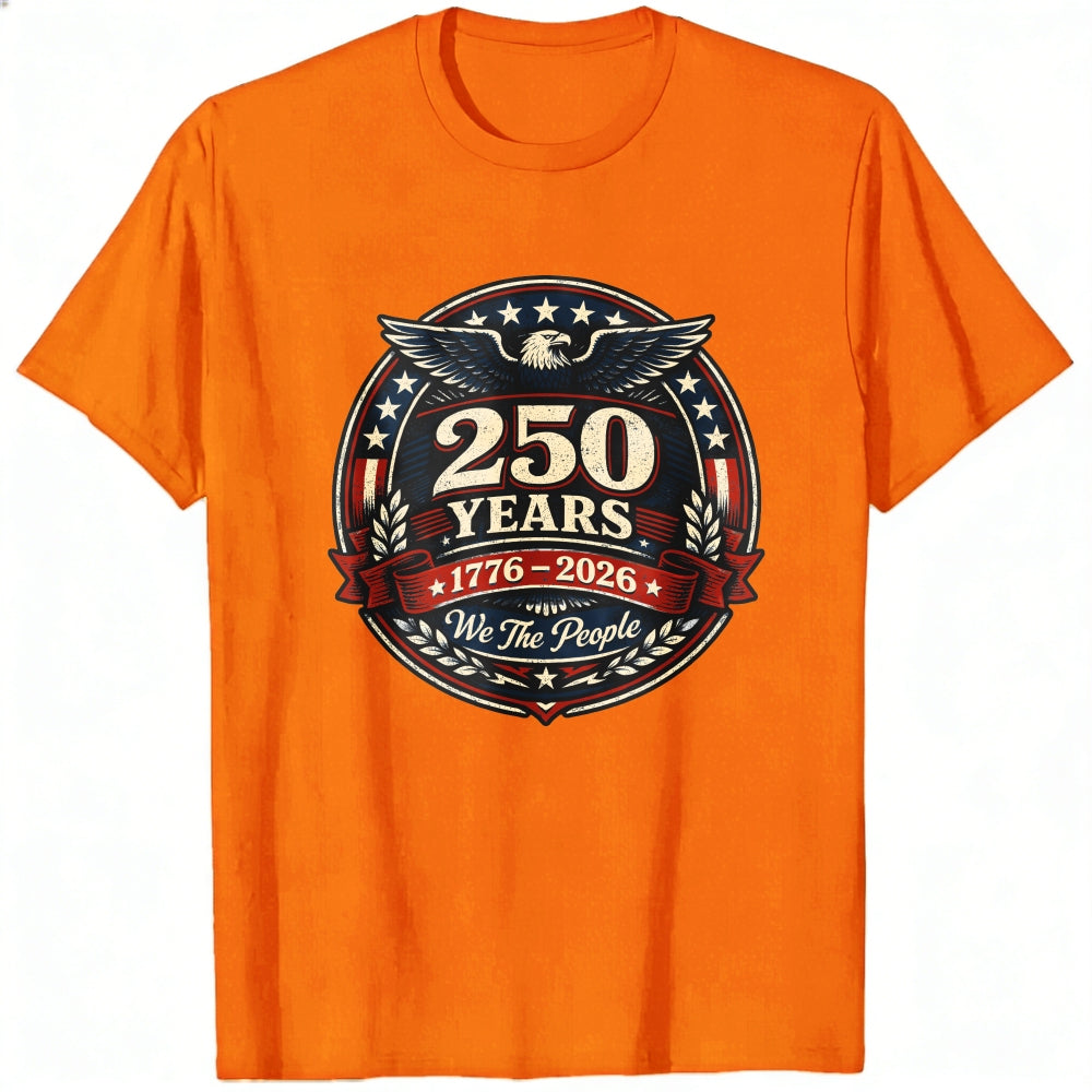 Patriotic American Eagle 250 Years 1776 2026 We The People Classic T-Shirt
