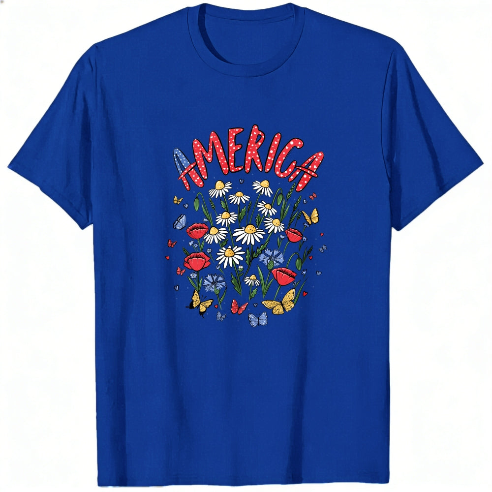 Floral Americana Classic T-Shirt