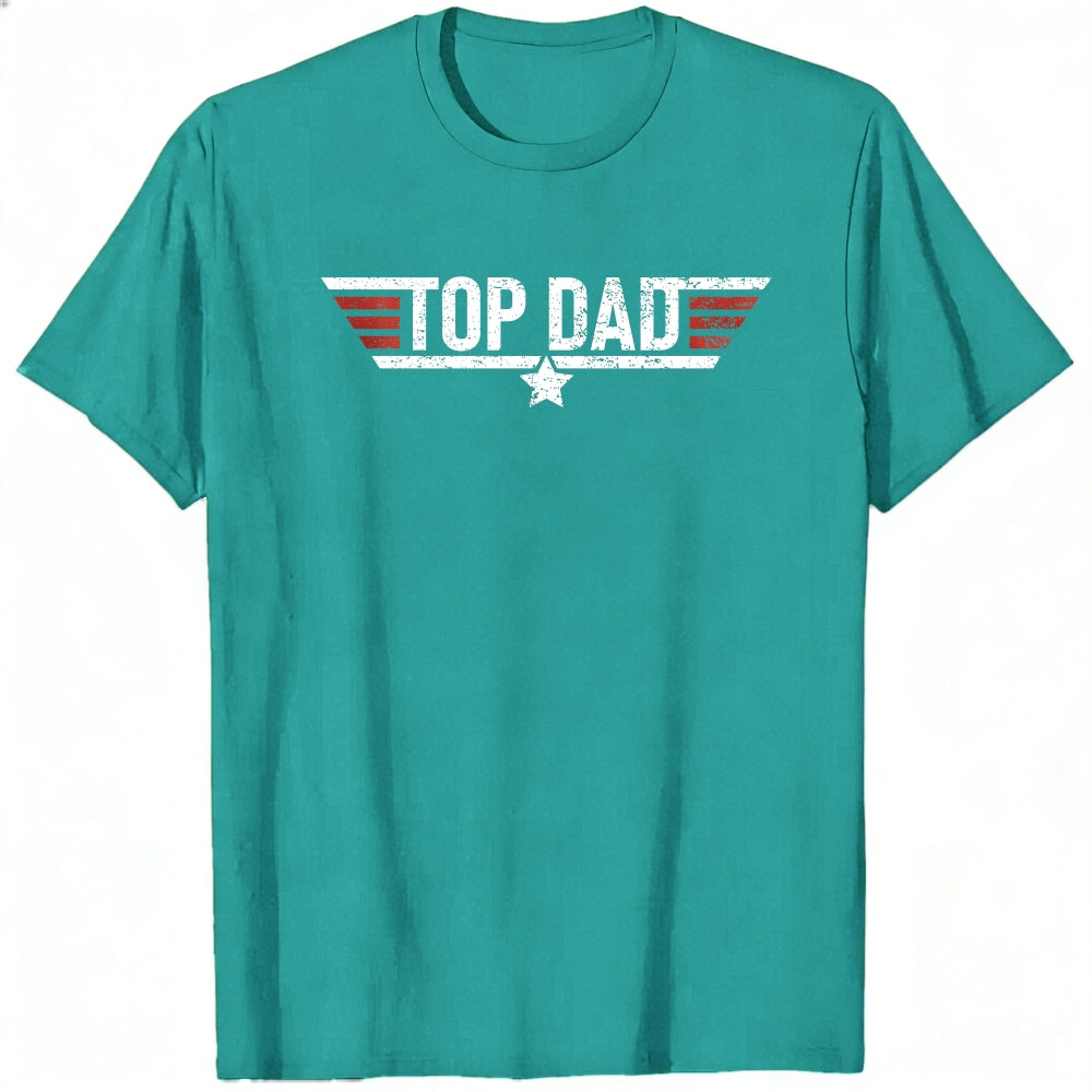 Retro Style Classic T-Shirt Top Dad Wing Design