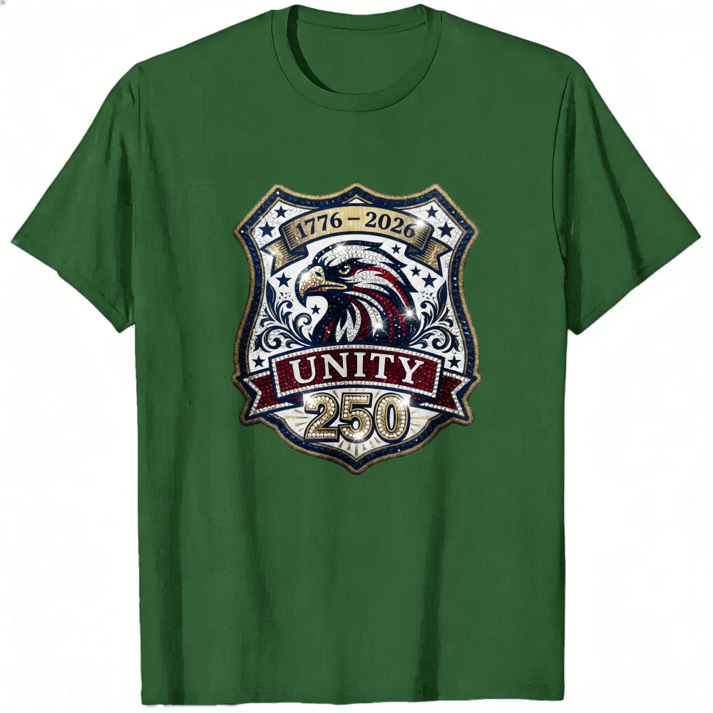 Patriotic Eagle Shield Design Classic T-Shirt Unity 250 Anniversary 1776 2026