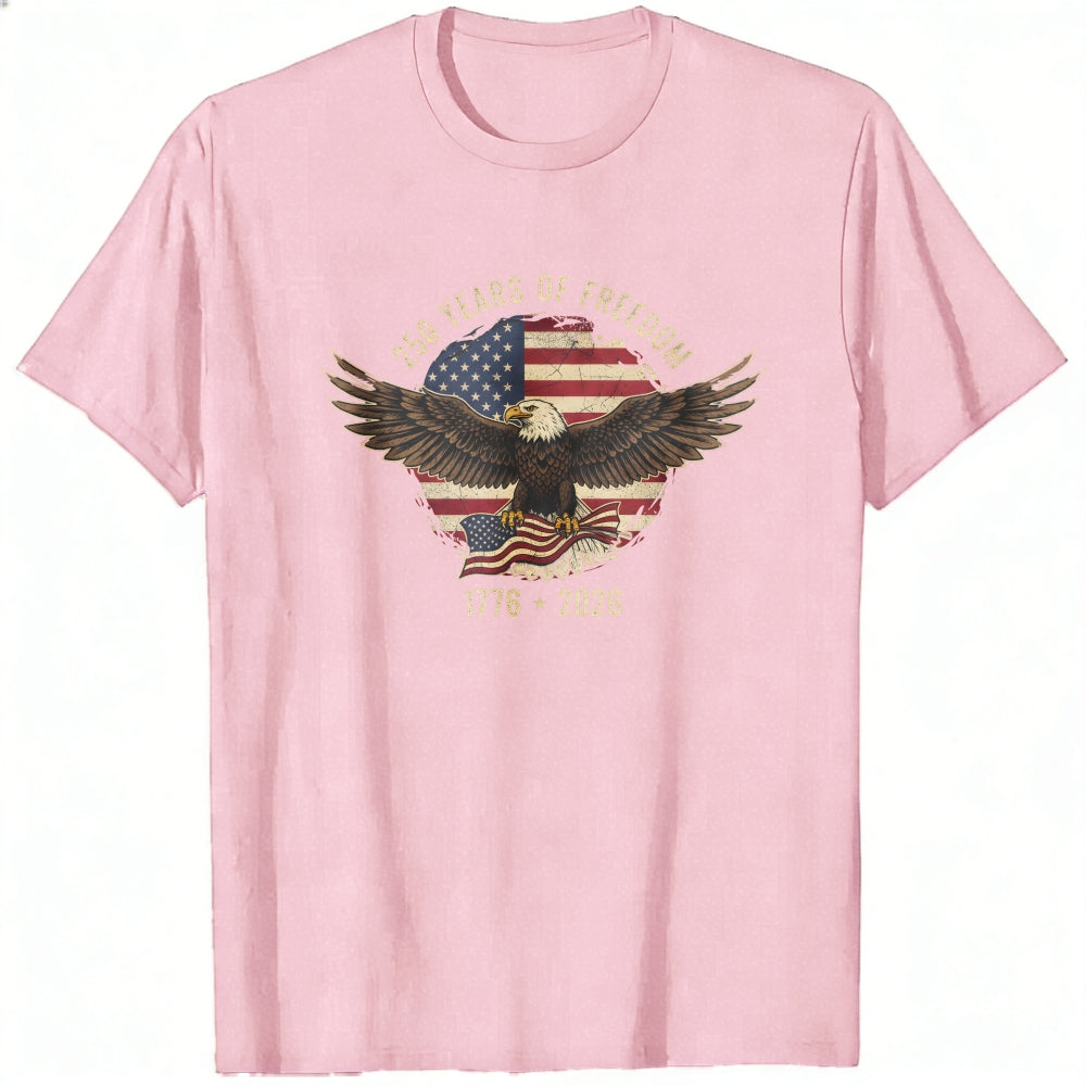 American Eagle Flag 250 Years Of Freedom Classic T-Shirt
