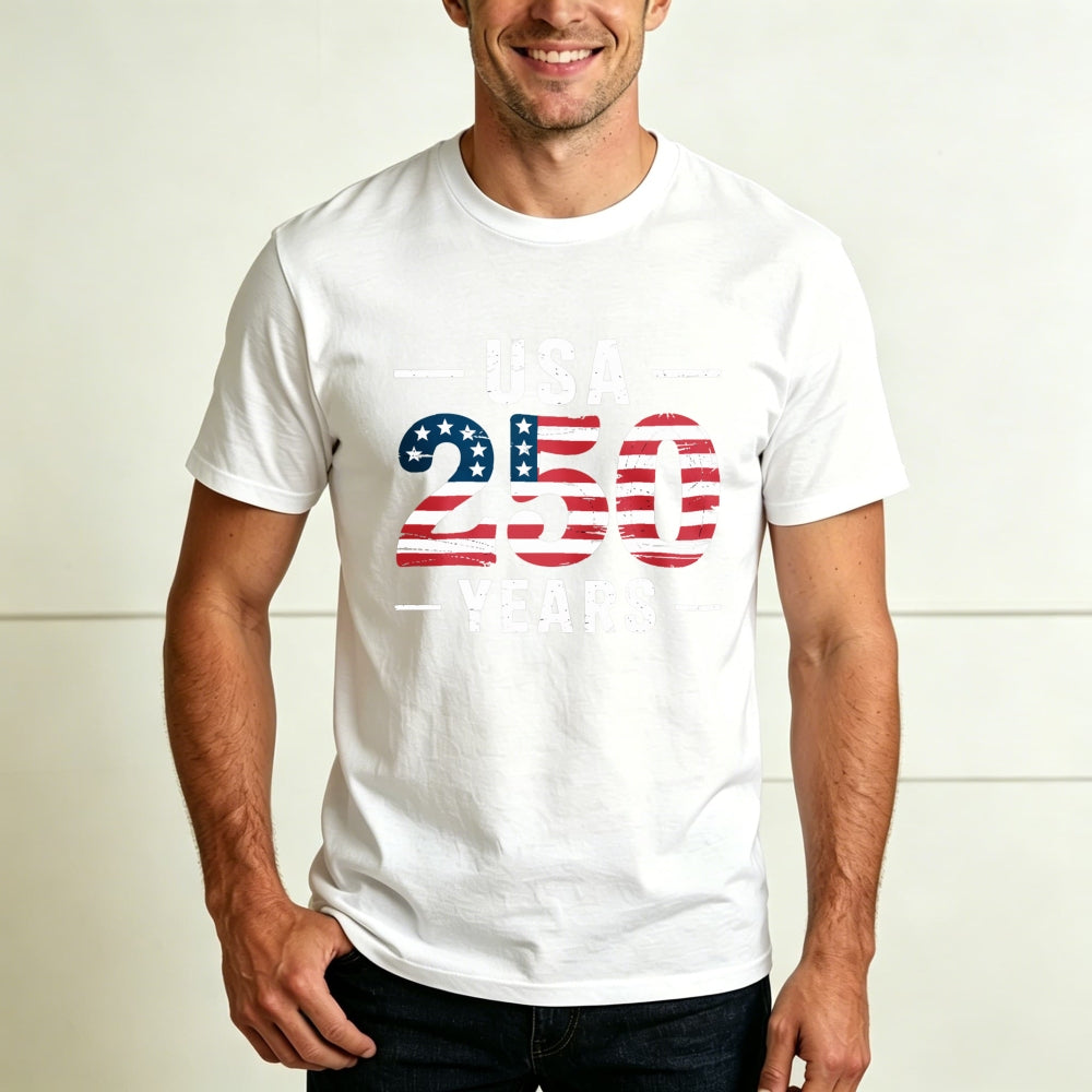 Patriotic Usa 250 Years Classic T-Shirt